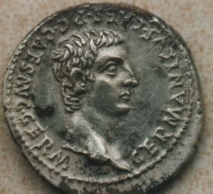 Caligula Denarius Found with Metal Detector